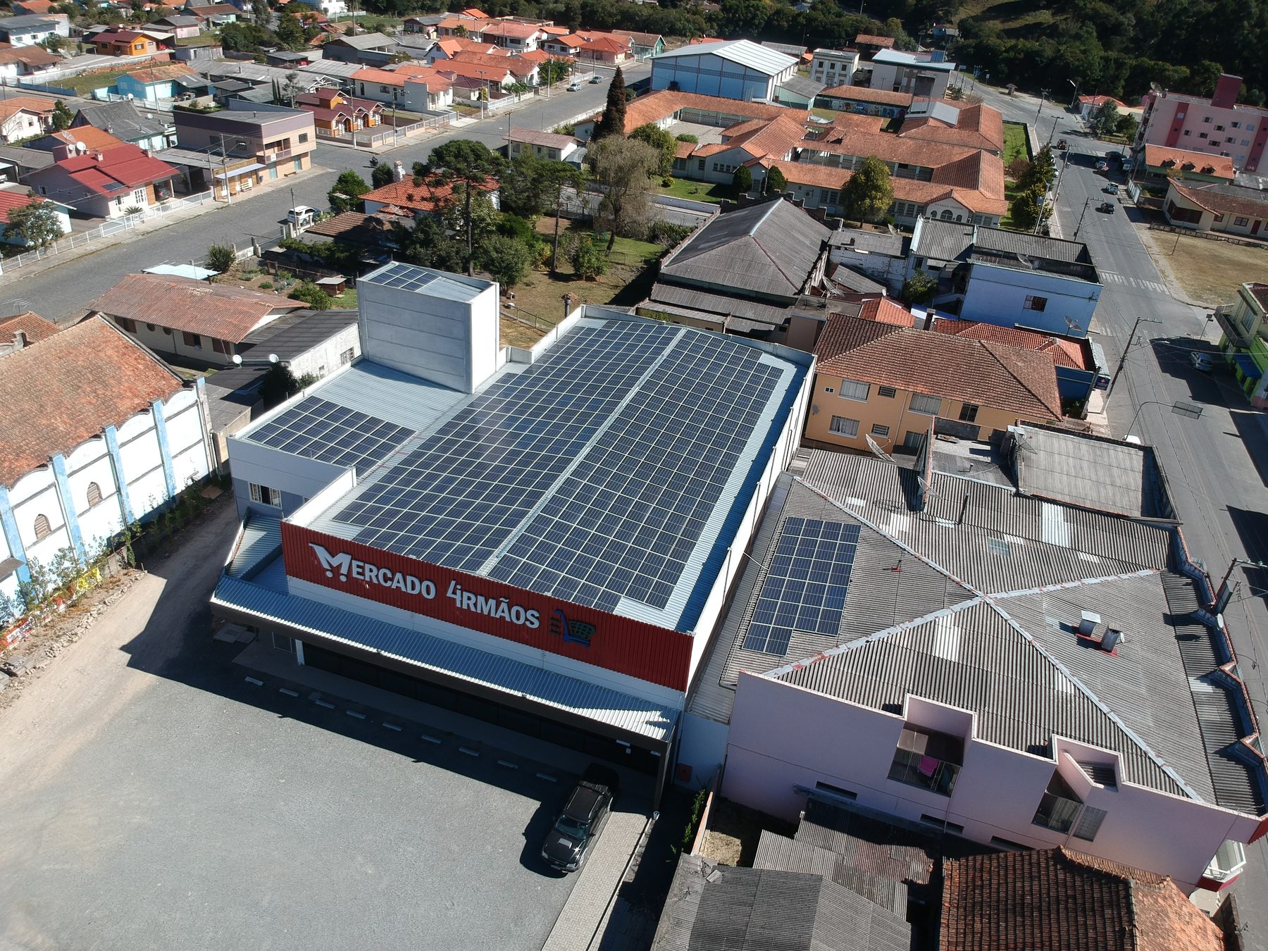 Mercado 4 Irmãos — 110 kWp, Urubici