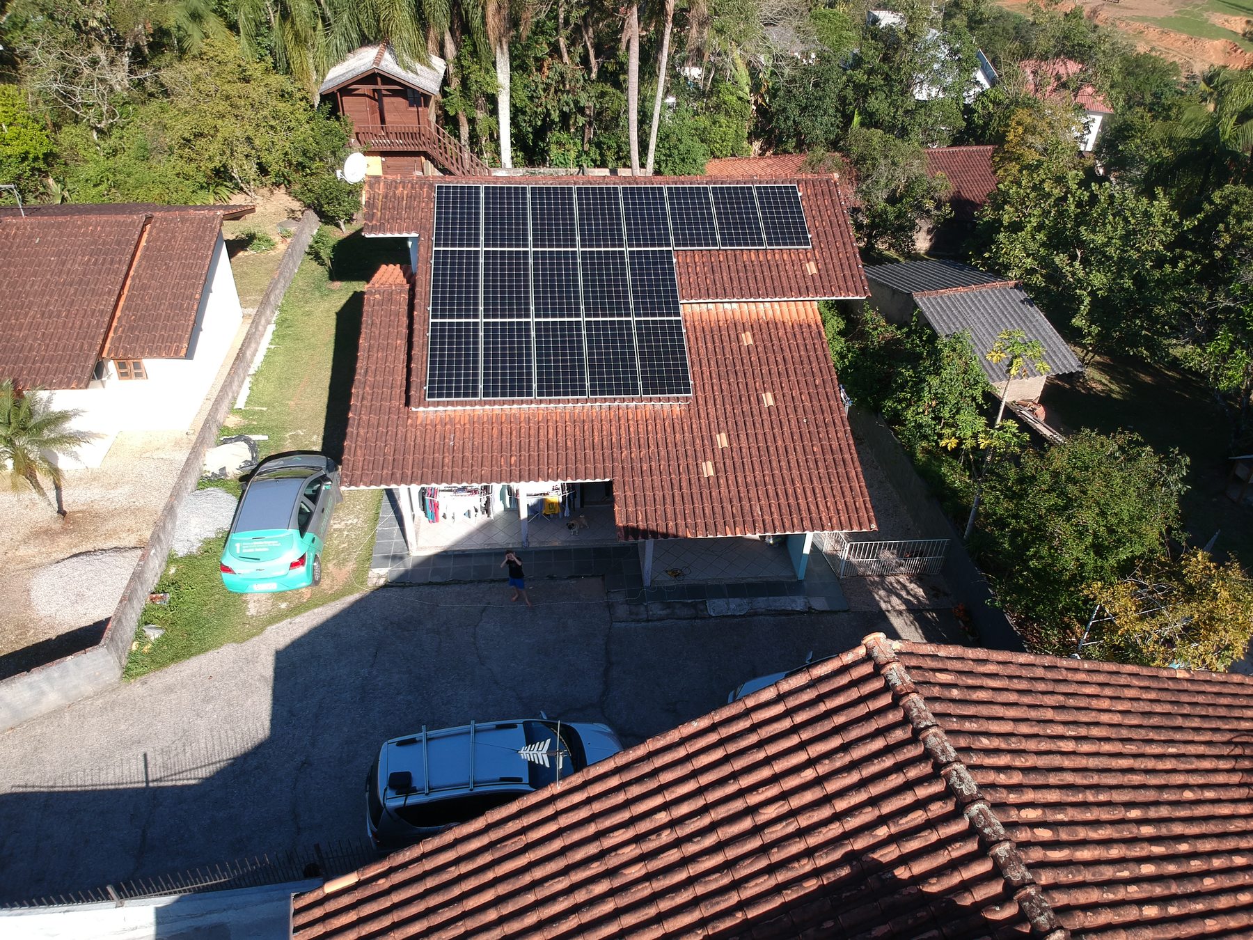 Projeto aéreo drone Sustentare