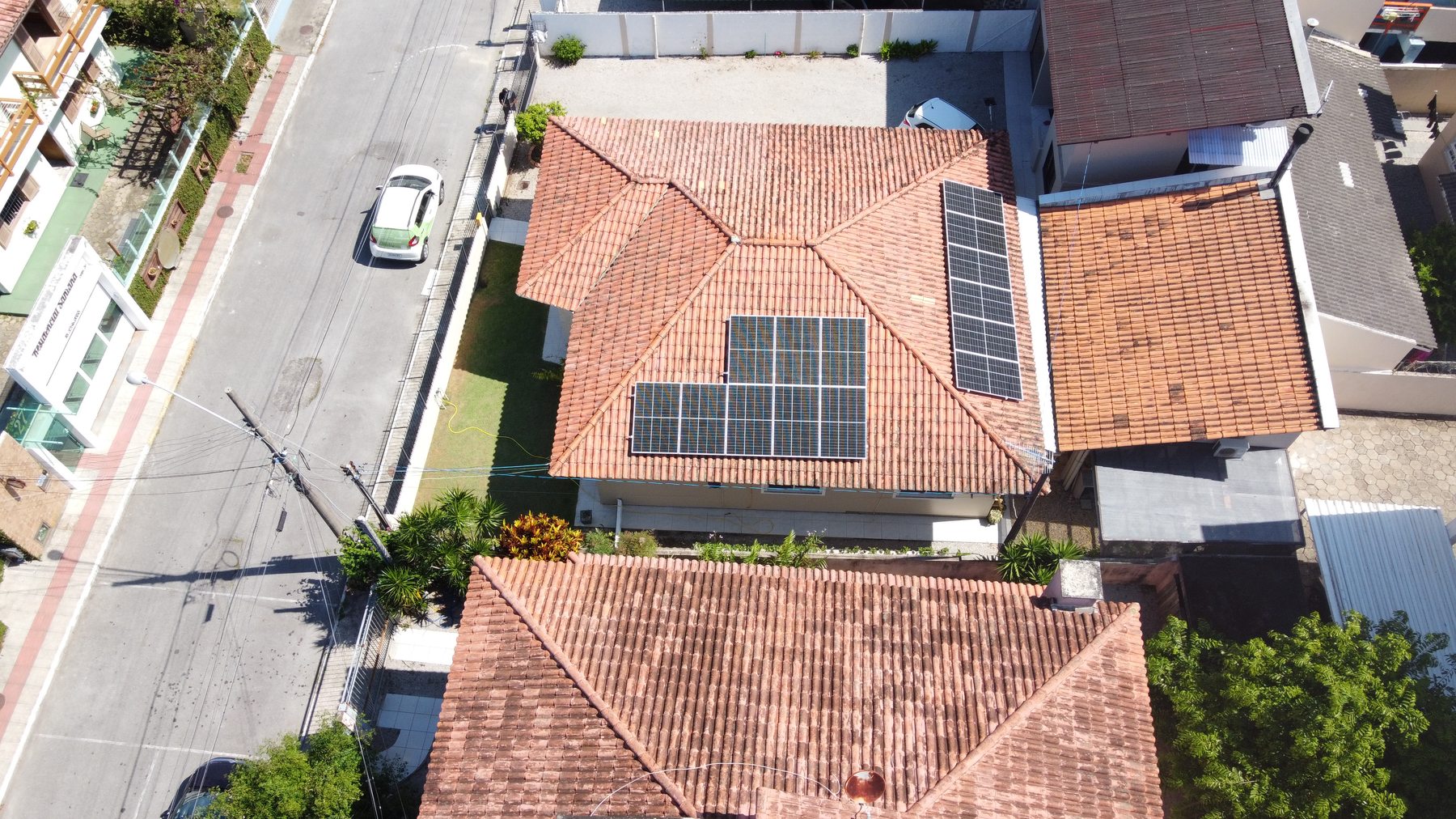 Projeto aéreo drone Sustentare