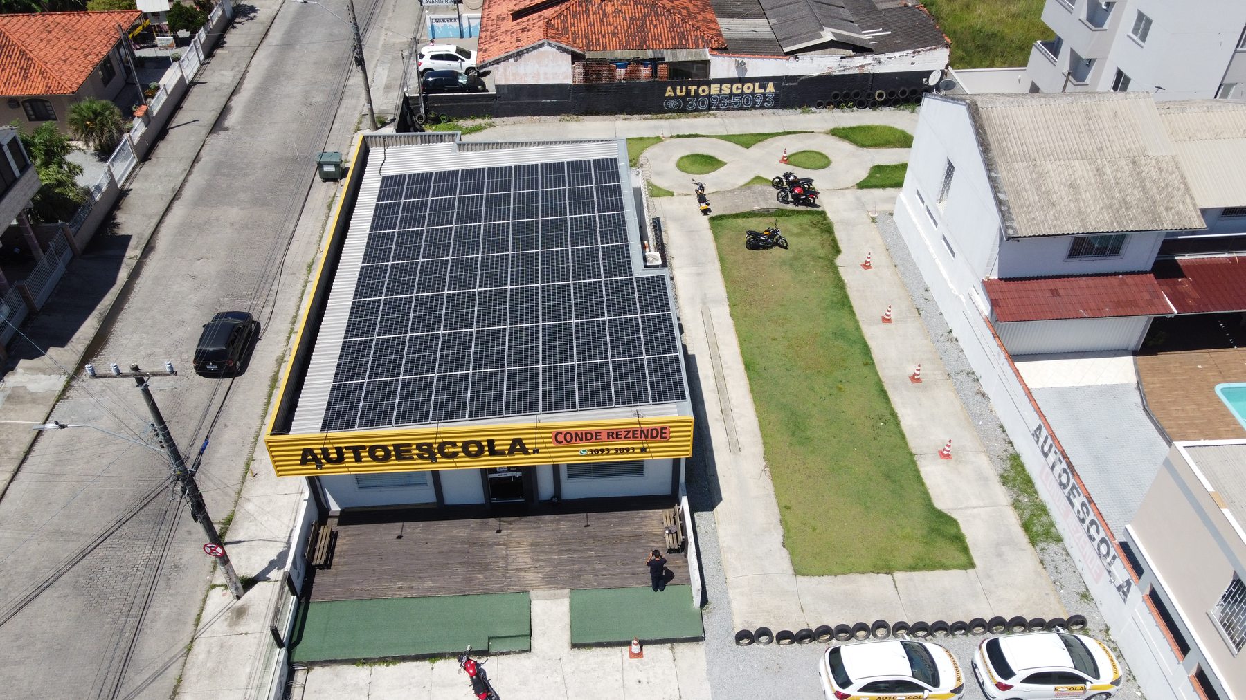 Projeto aéreo — drone Sustentare