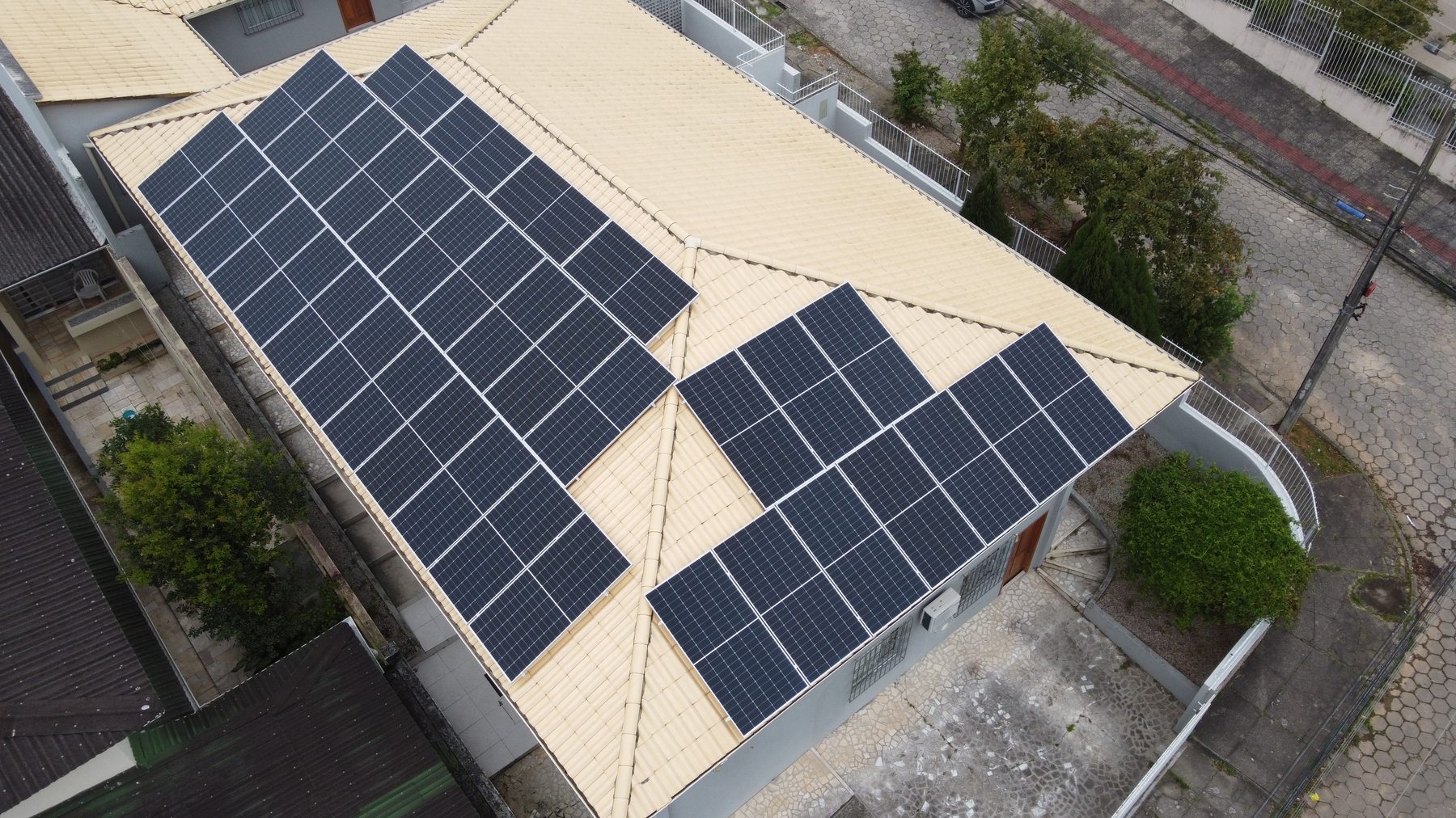 Projeto aéreo — drone Sustentare